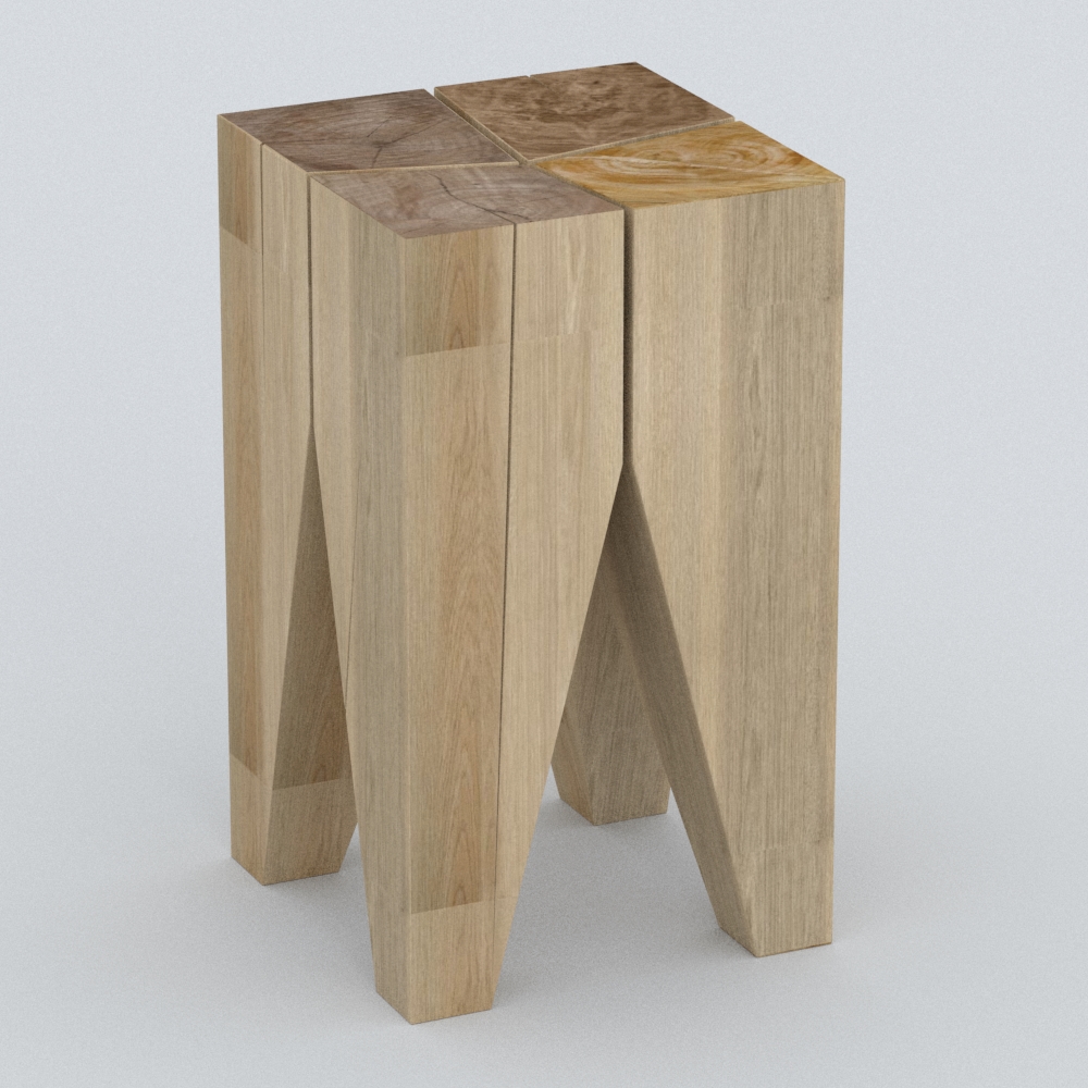 现代木艺脚踏-模型重复,19.8.20下架