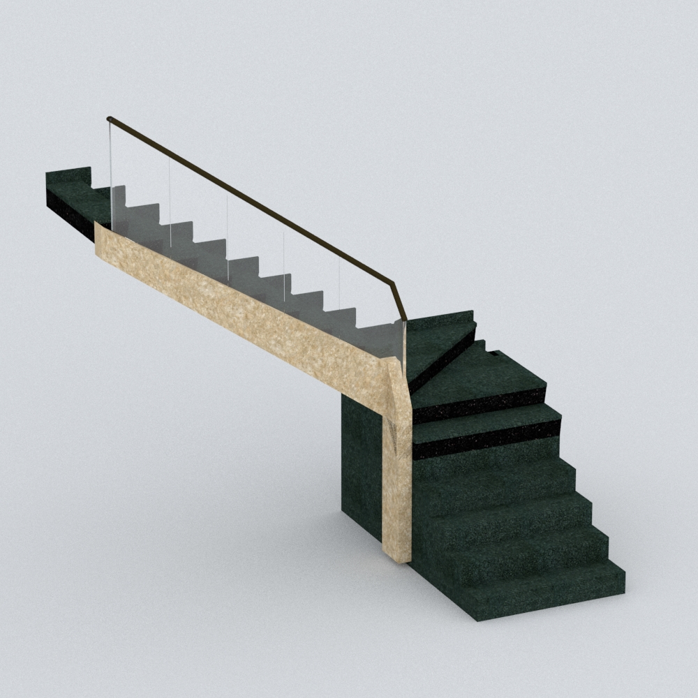 中式大理石楼梯