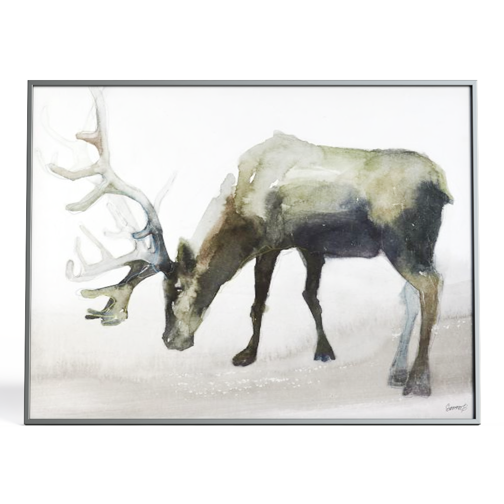 现代动物装饰画鹿