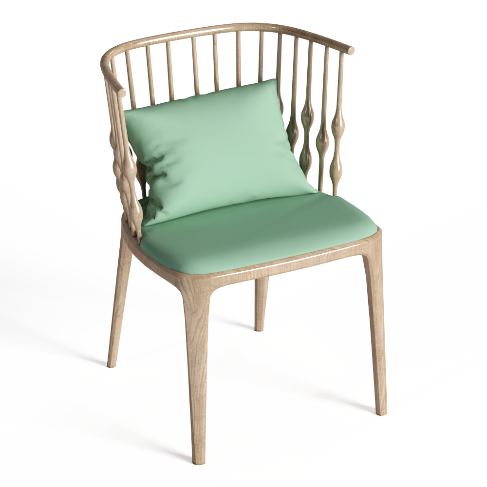 北欧风布艺餐椅