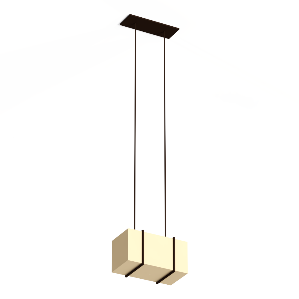 中式金属跃层吊灯