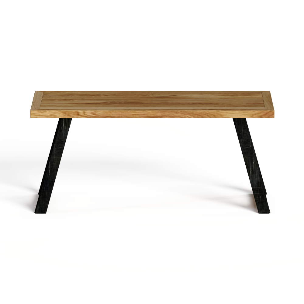 工业风木艺餐桌