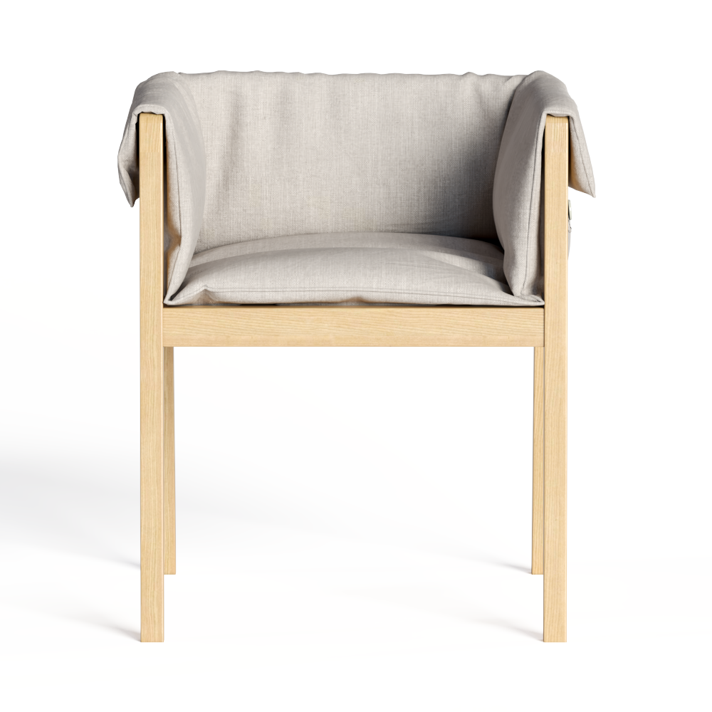 北欧风布艺餐椅