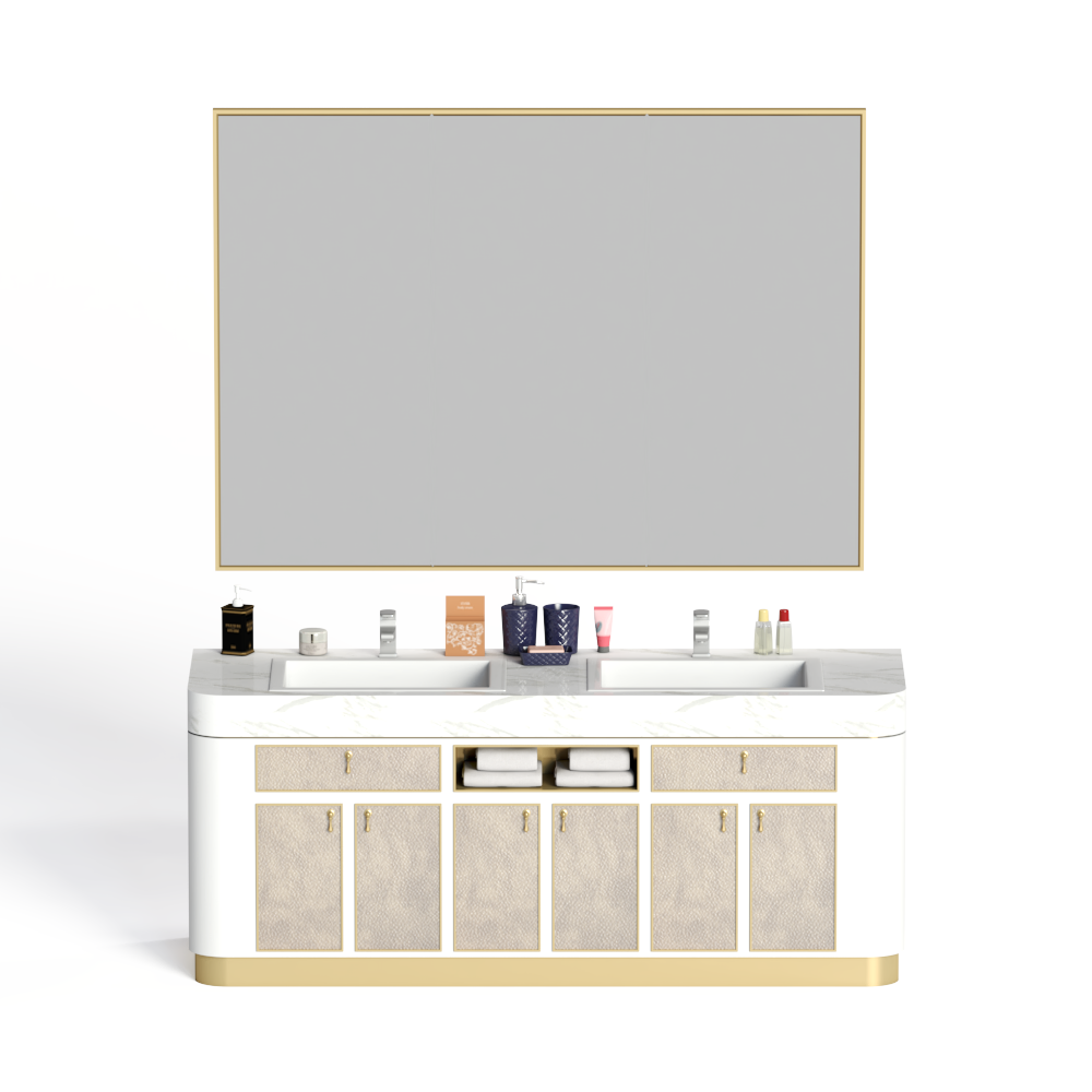 新中式浴室柜组合