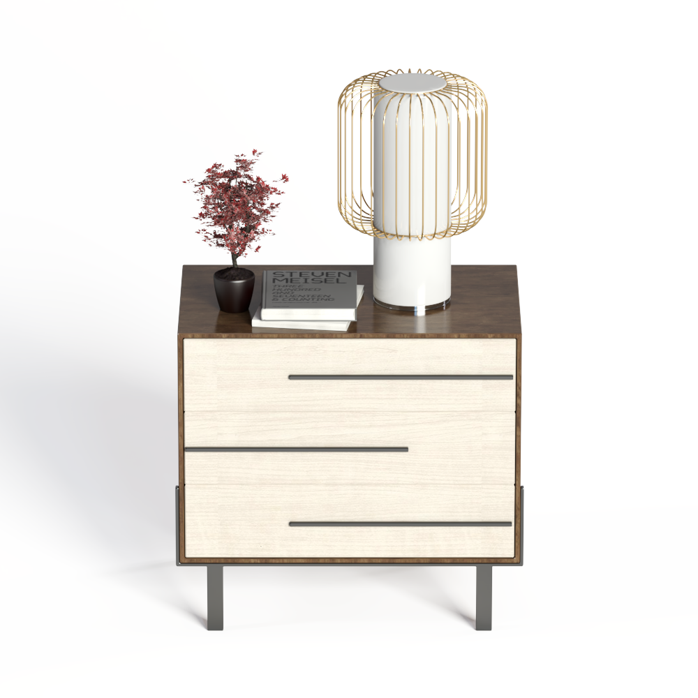 现代床头柜组合模型素材-现代柜架组合云素材模型-三维家模型素材库