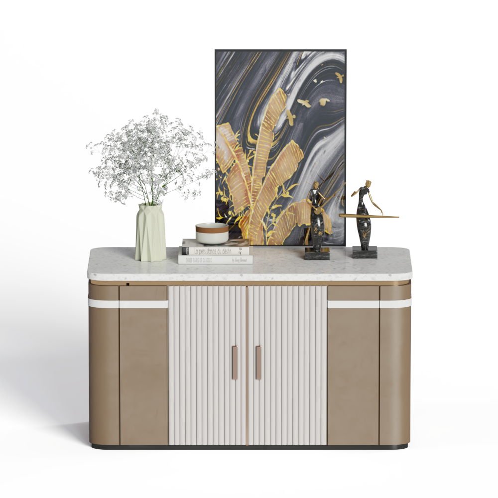 轻奢风餐边柜组合