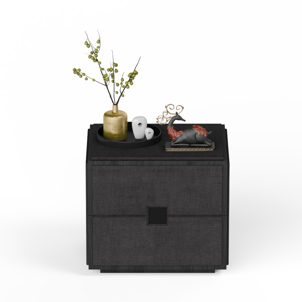 新中式床头柜组合