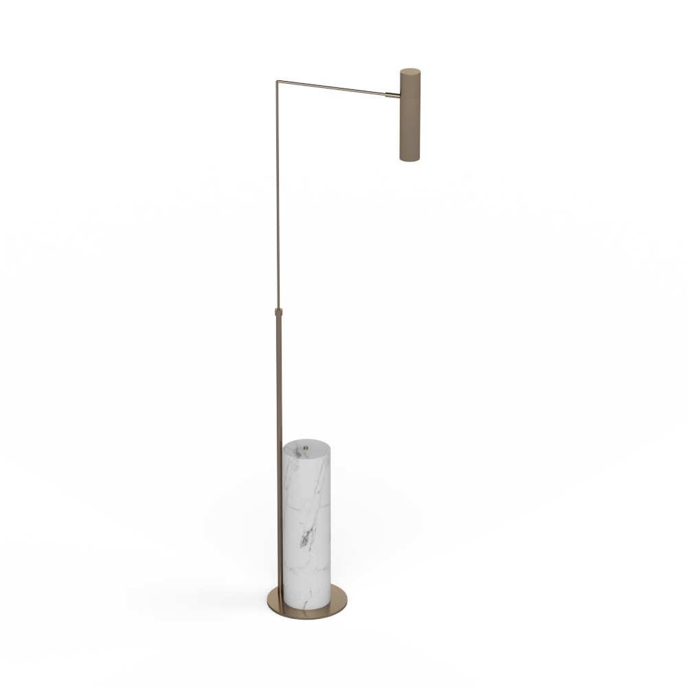 现代金属落地灯