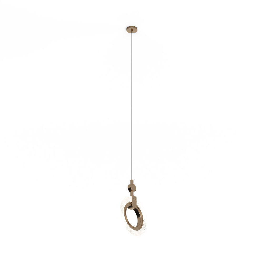 现代金属鱼线吊灯
