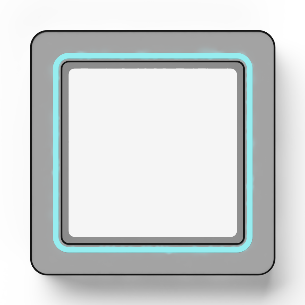 20x20氛围镜面灯白+蓝