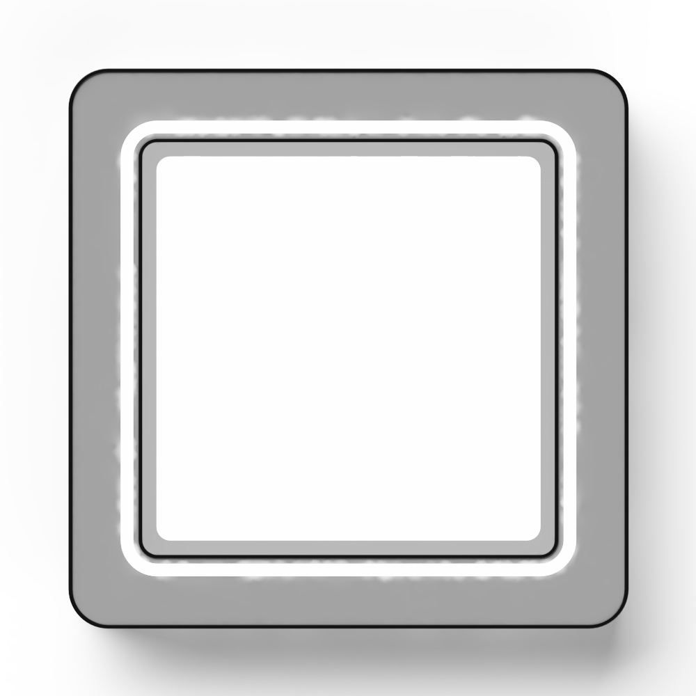 20x20氛围镜面灯白+白