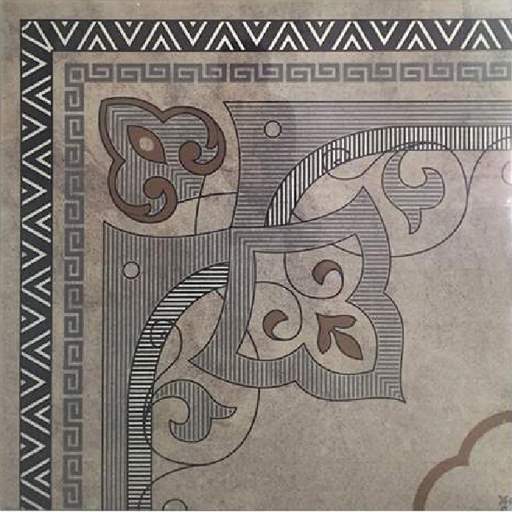 花砖模型素材 美式灰色花砖模型 三维家模型素材库