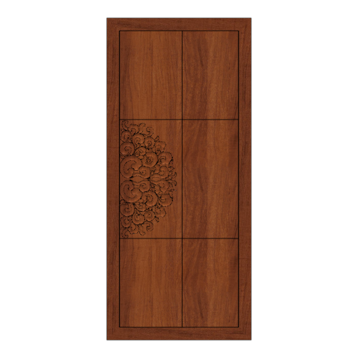 上若-花好月圆门板-右-雕花