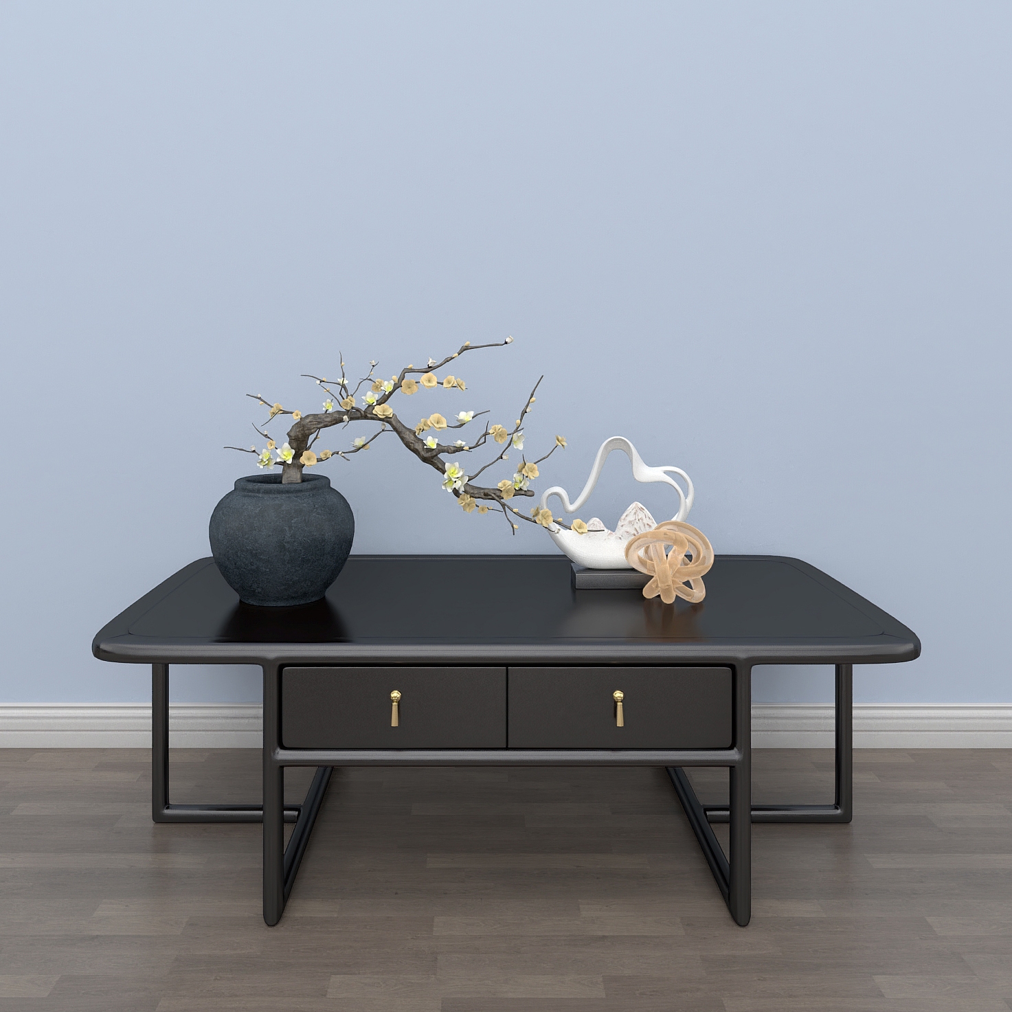 新中式茶几组合-优梵艺术