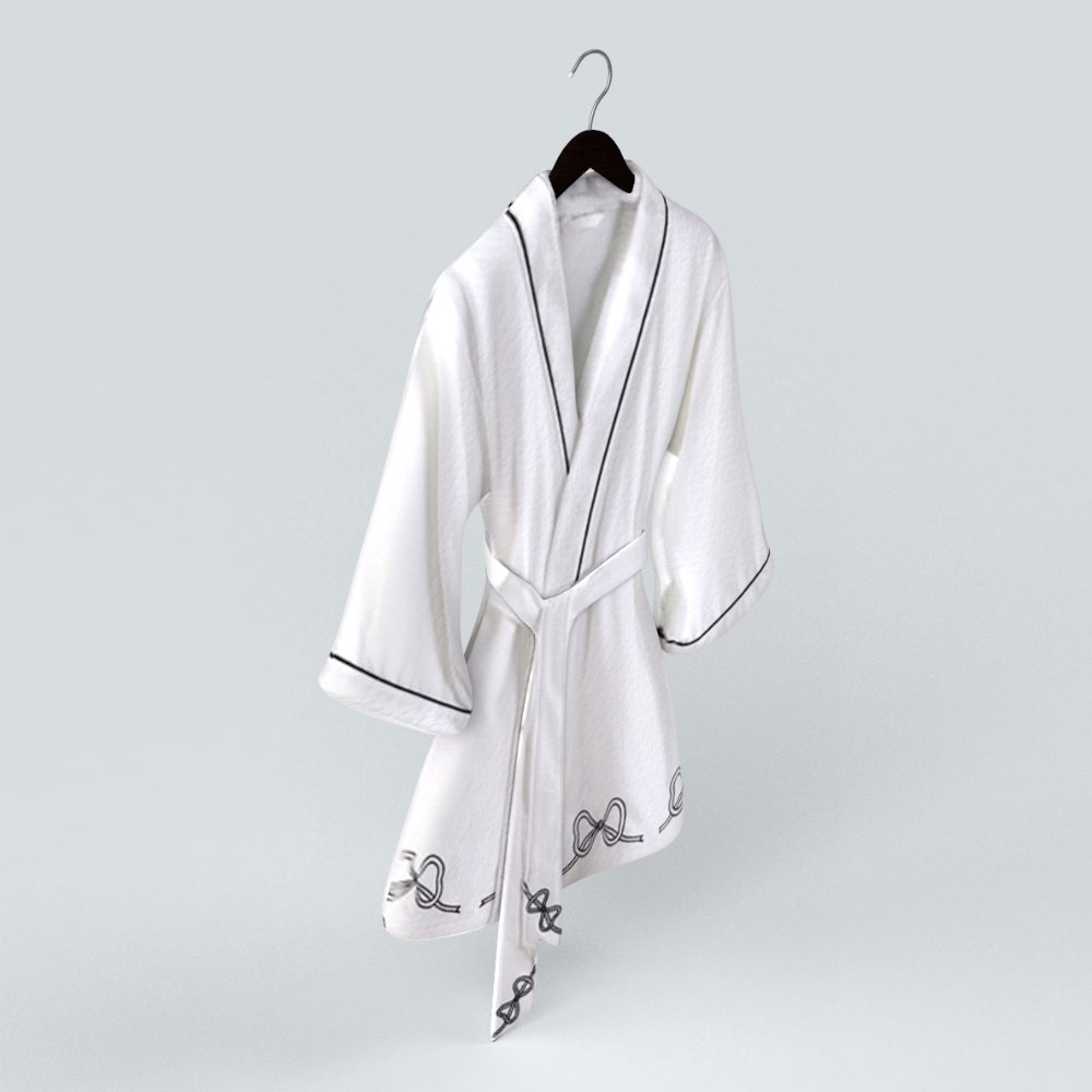 睡衣模型素材-睡衣浴袍白色模型-三维家模型素材库