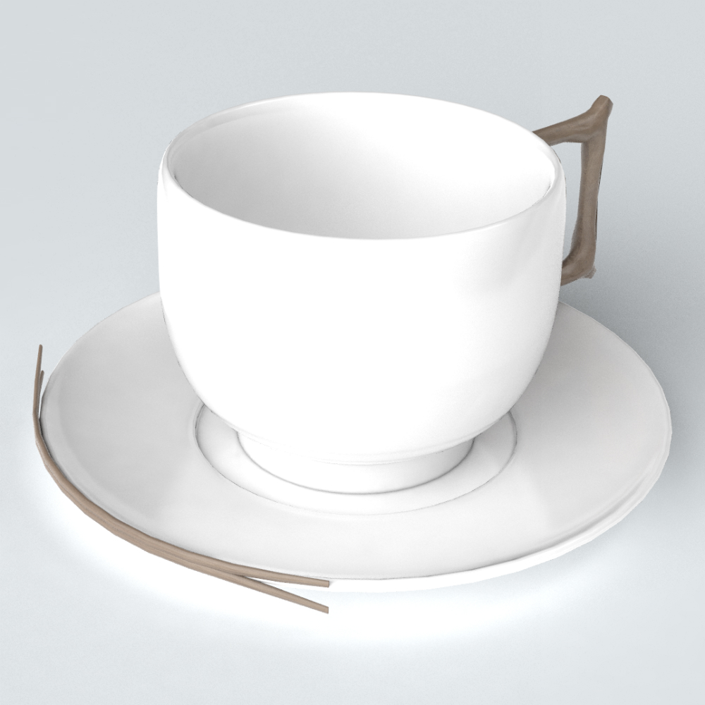 茶具模型素材-陶瓷模型-三维家模型素材库