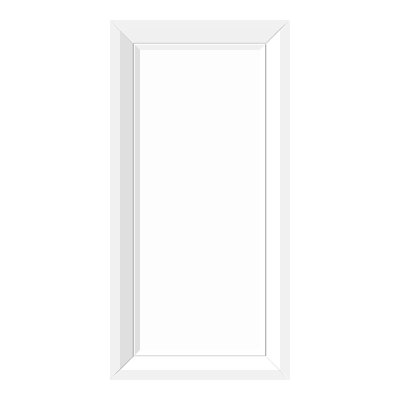 烤漆门板-拼框玻璃门