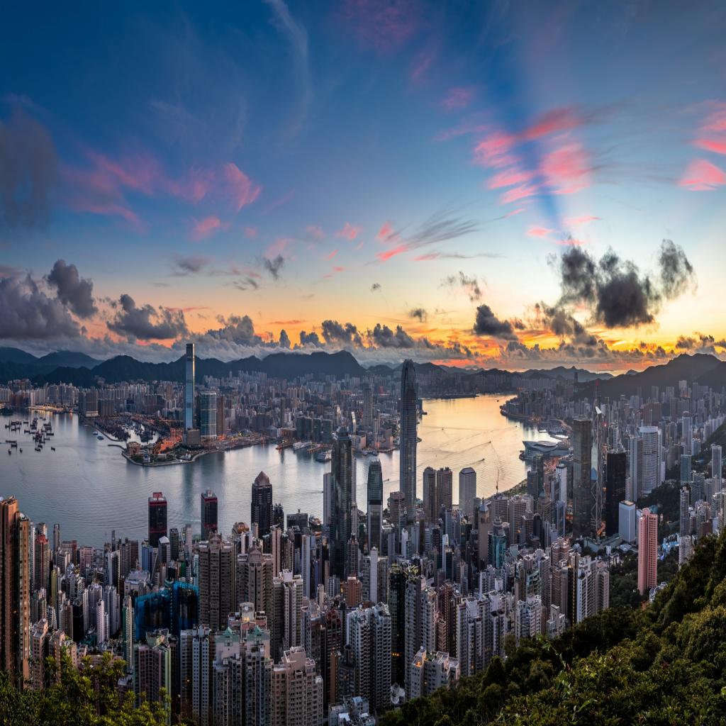 海景城市夜景