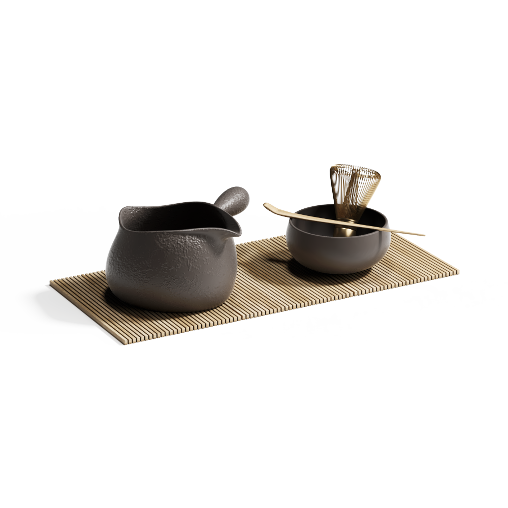 新中式茶盘摆件