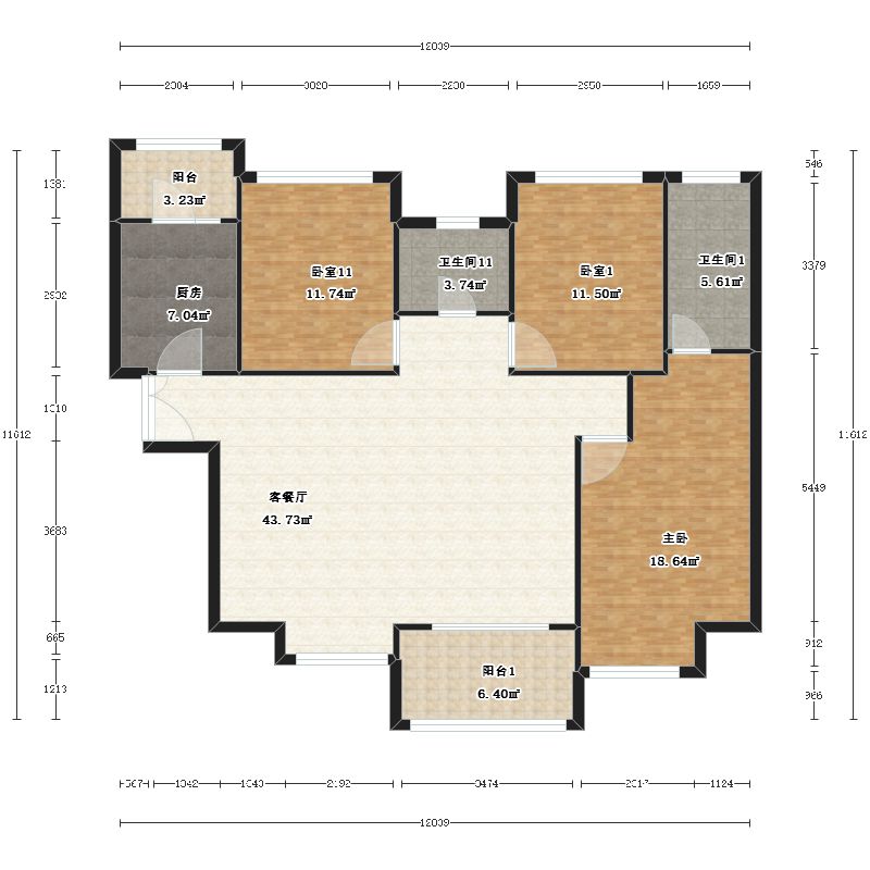 0m江西省 / 赣州市 0室0厅1卫0厨 | 136.