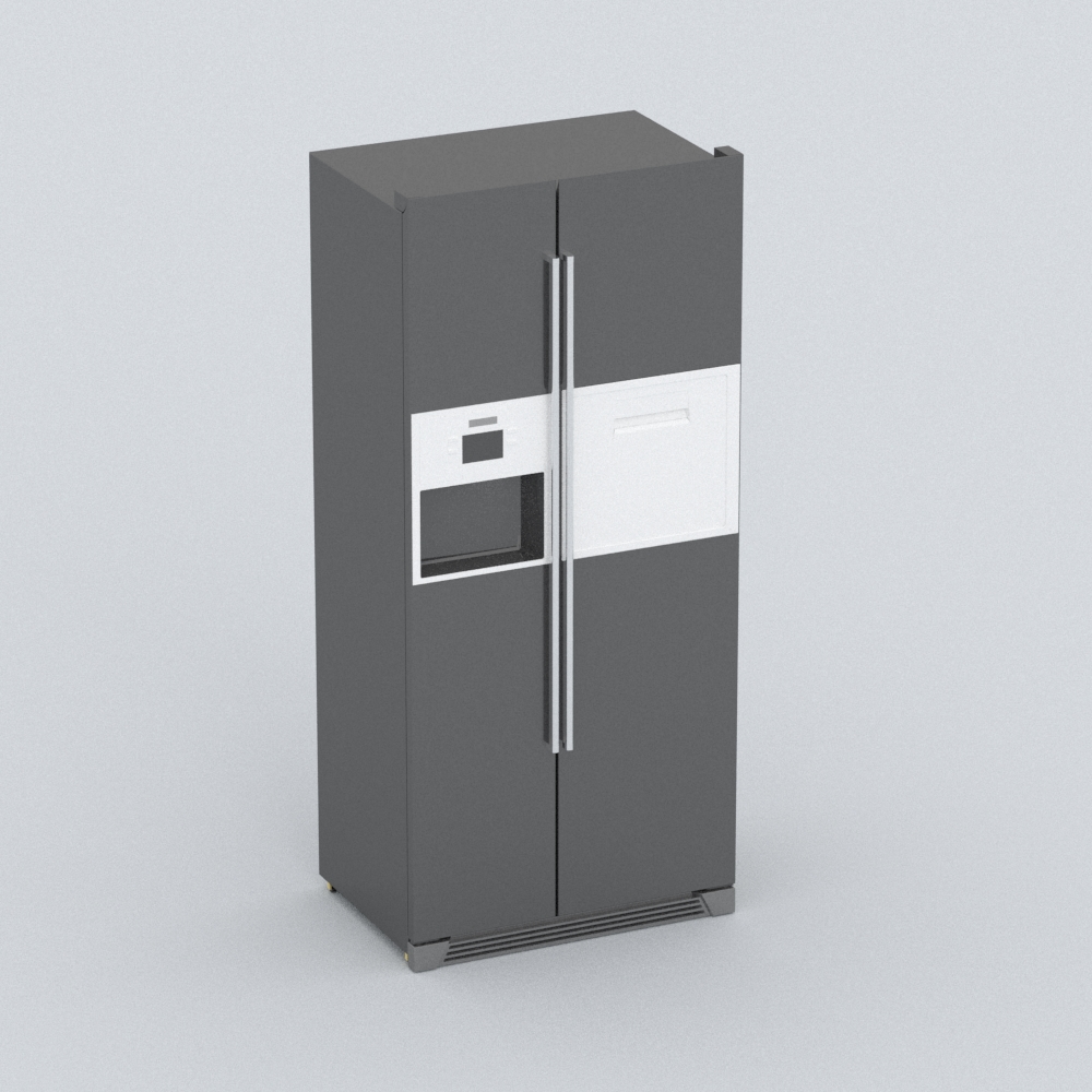 冰箱模型素材-冰箱云素材模型-三维家模型素材库