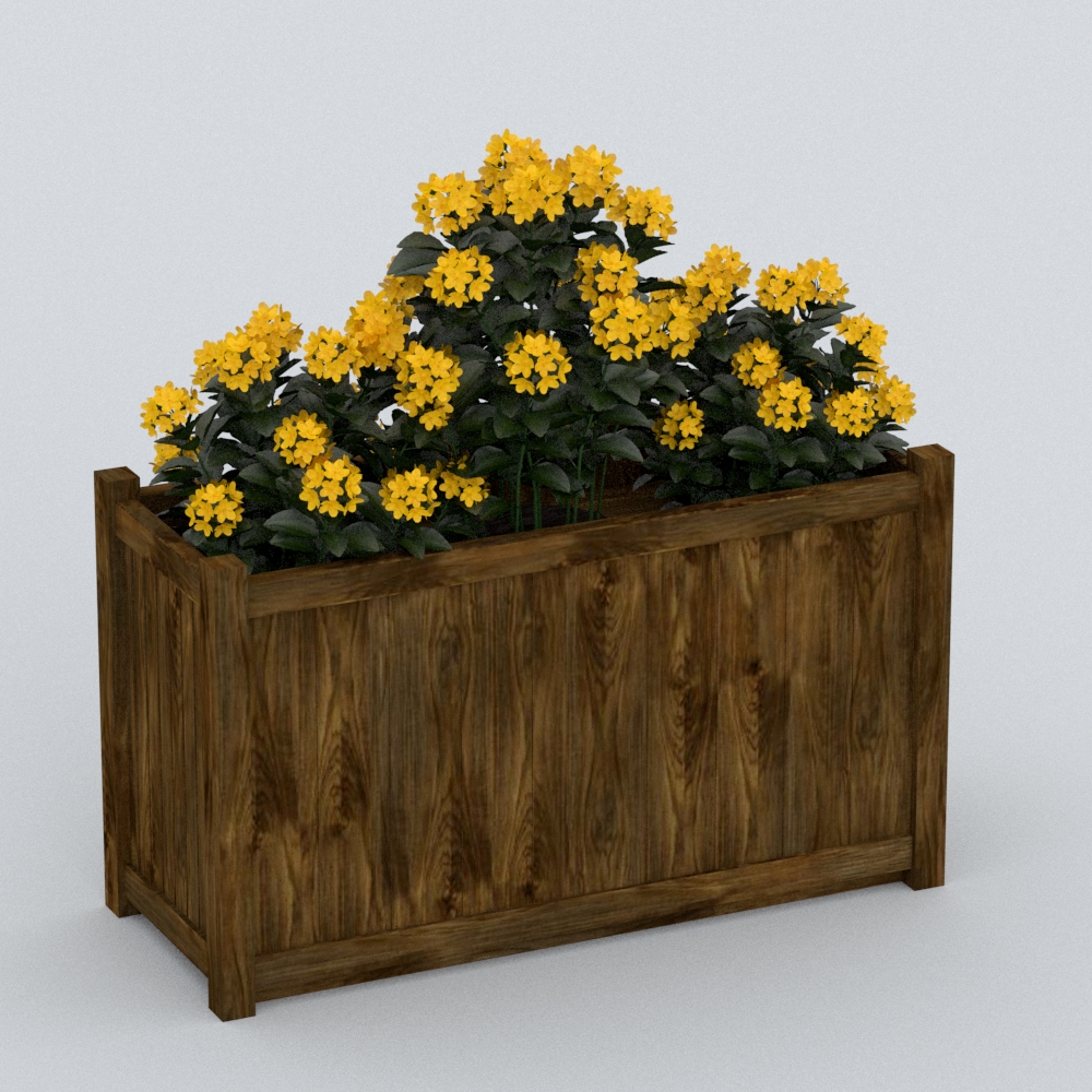 园艺模型素材-园艺小品模型-三维家模型素材库