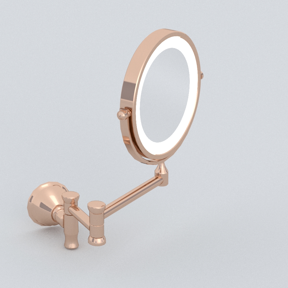 卫浴壁挂伸缩镜-美容镜