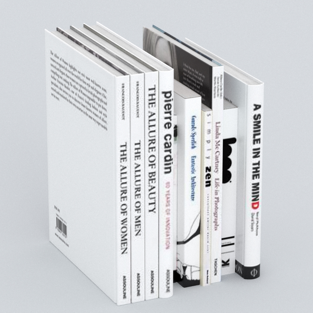 书籍杂志模型素材-书籍杂志模型-三维家模型素材库