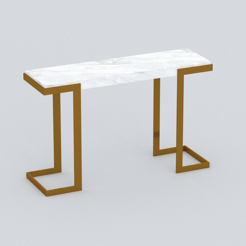 现代大理石端景桌