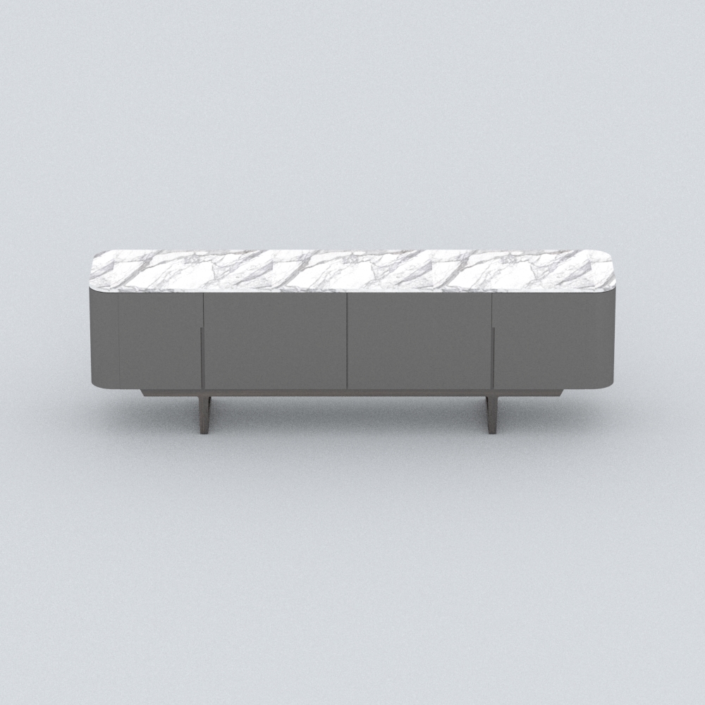 北欧风实木电视柜