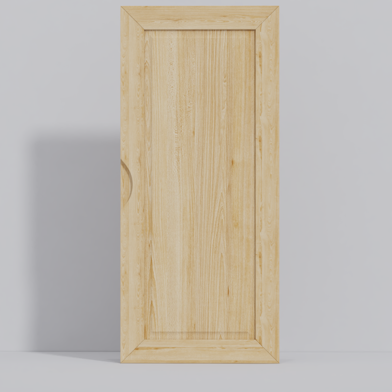 原木单框长门板-左