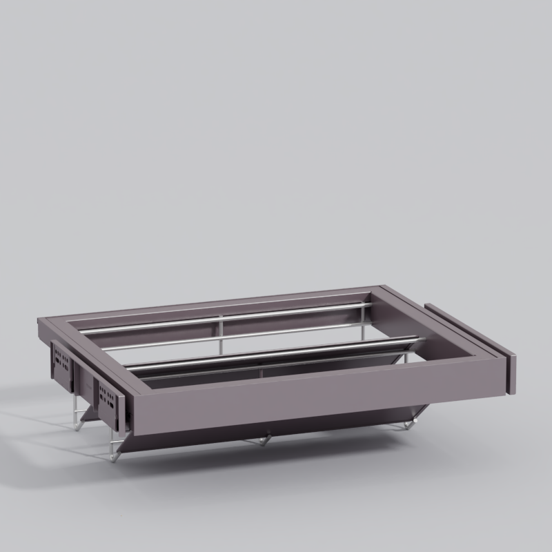 鞋架600柜（褐色）-图特