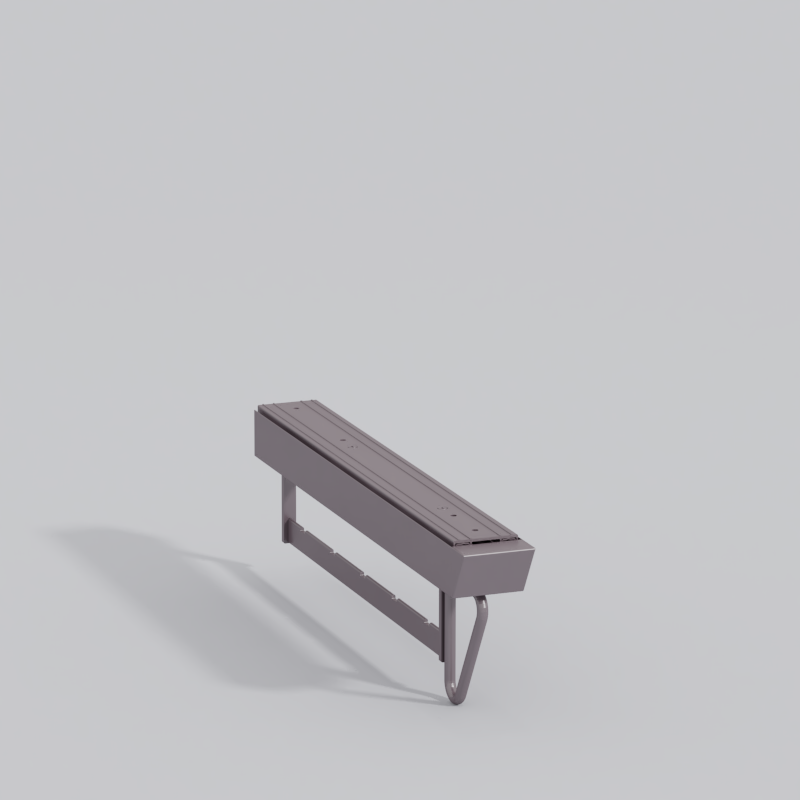 顶装吊衣架（褐色）-图特